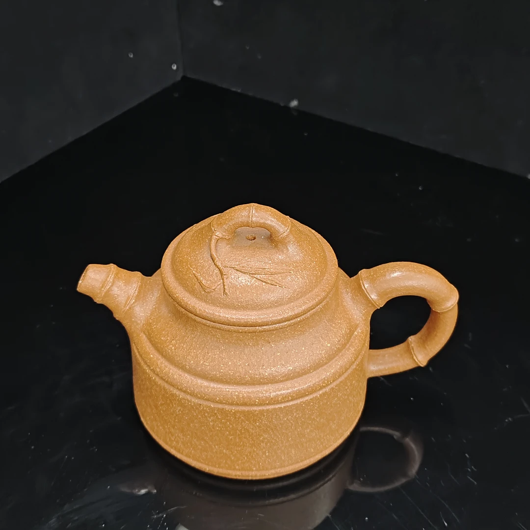 058 竹段 310cc 紫砂壶