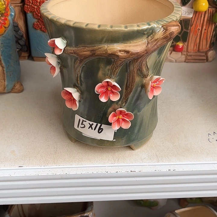 粗陶材质多肉花盆