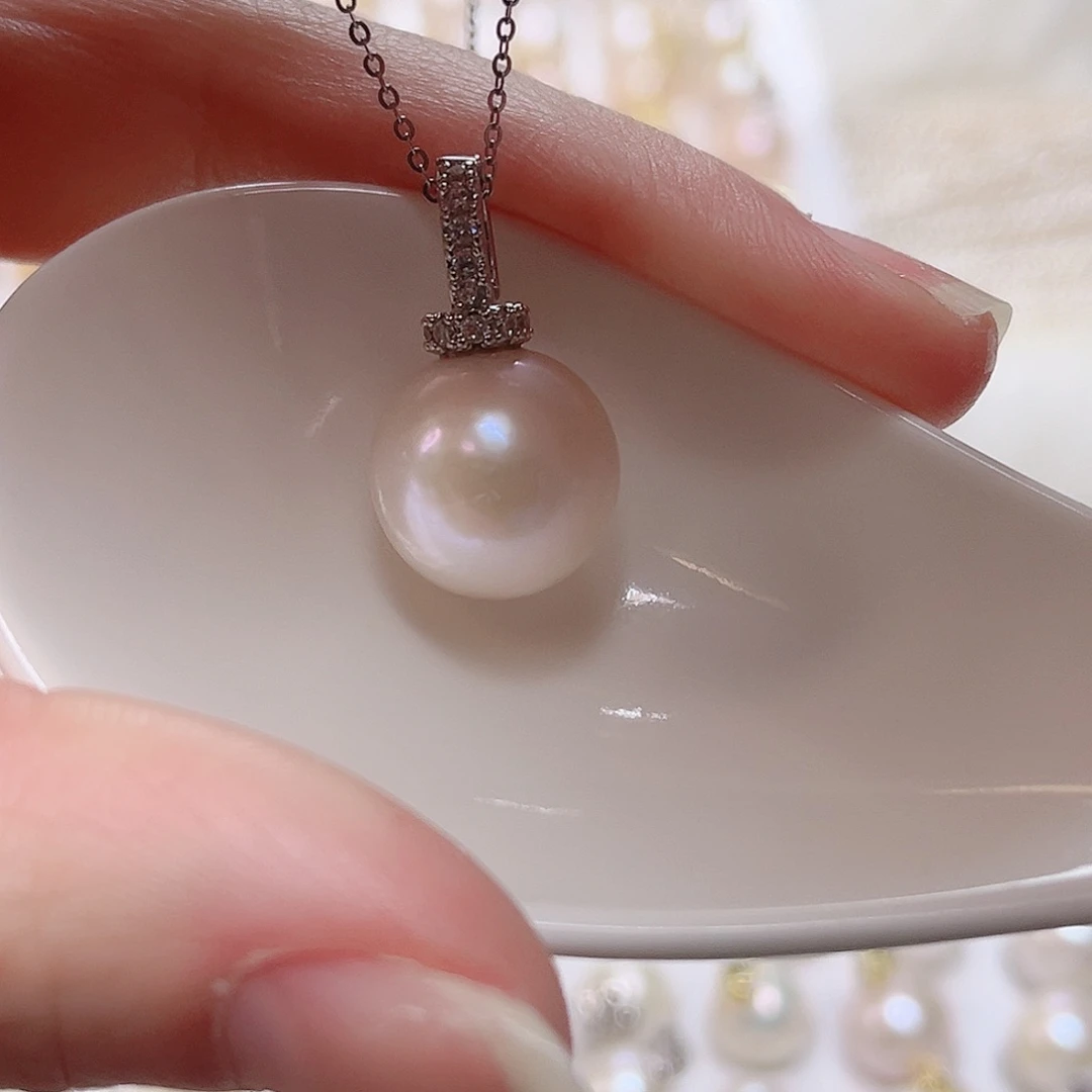 淡水珍珠未镶嵌吊坠(赠链)