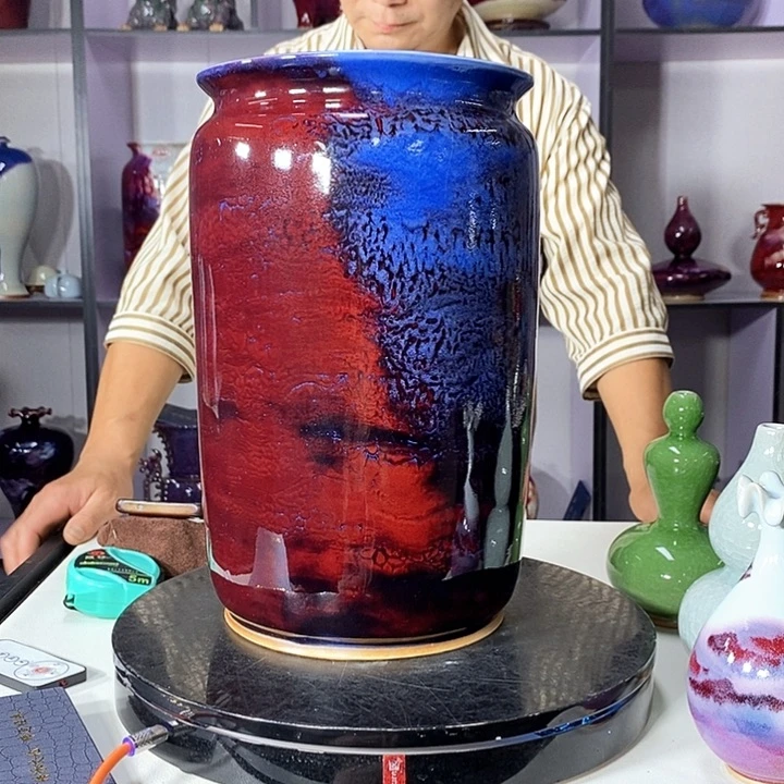 瓶中国神垕精品钧瓷