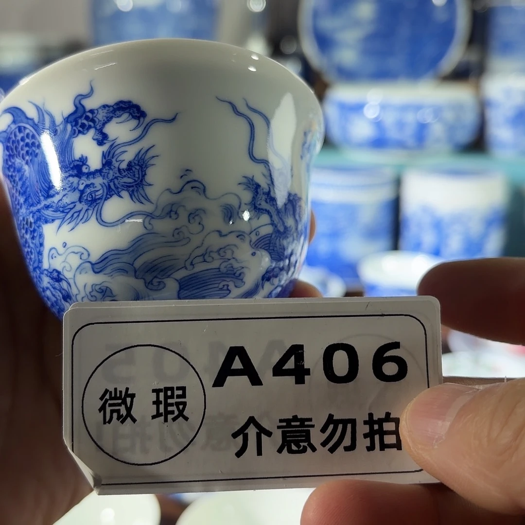 杯子陶手工手绘的陶瓷杯