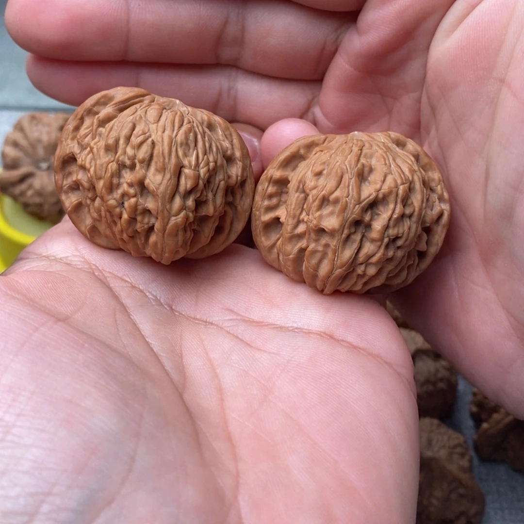 吊坠文玩核桃42蝴蝶磨