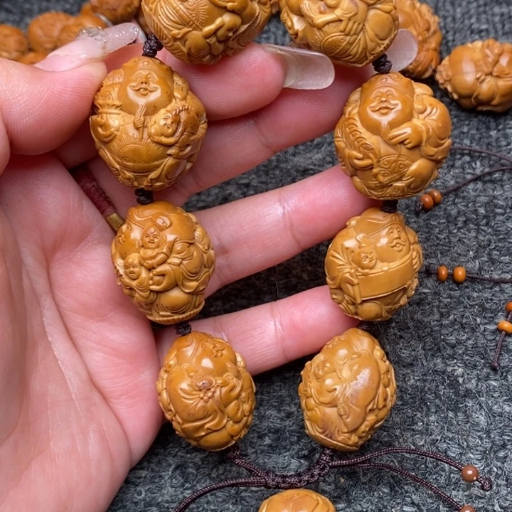 吊坠橄榄核啦啦健健康康快快乐乐