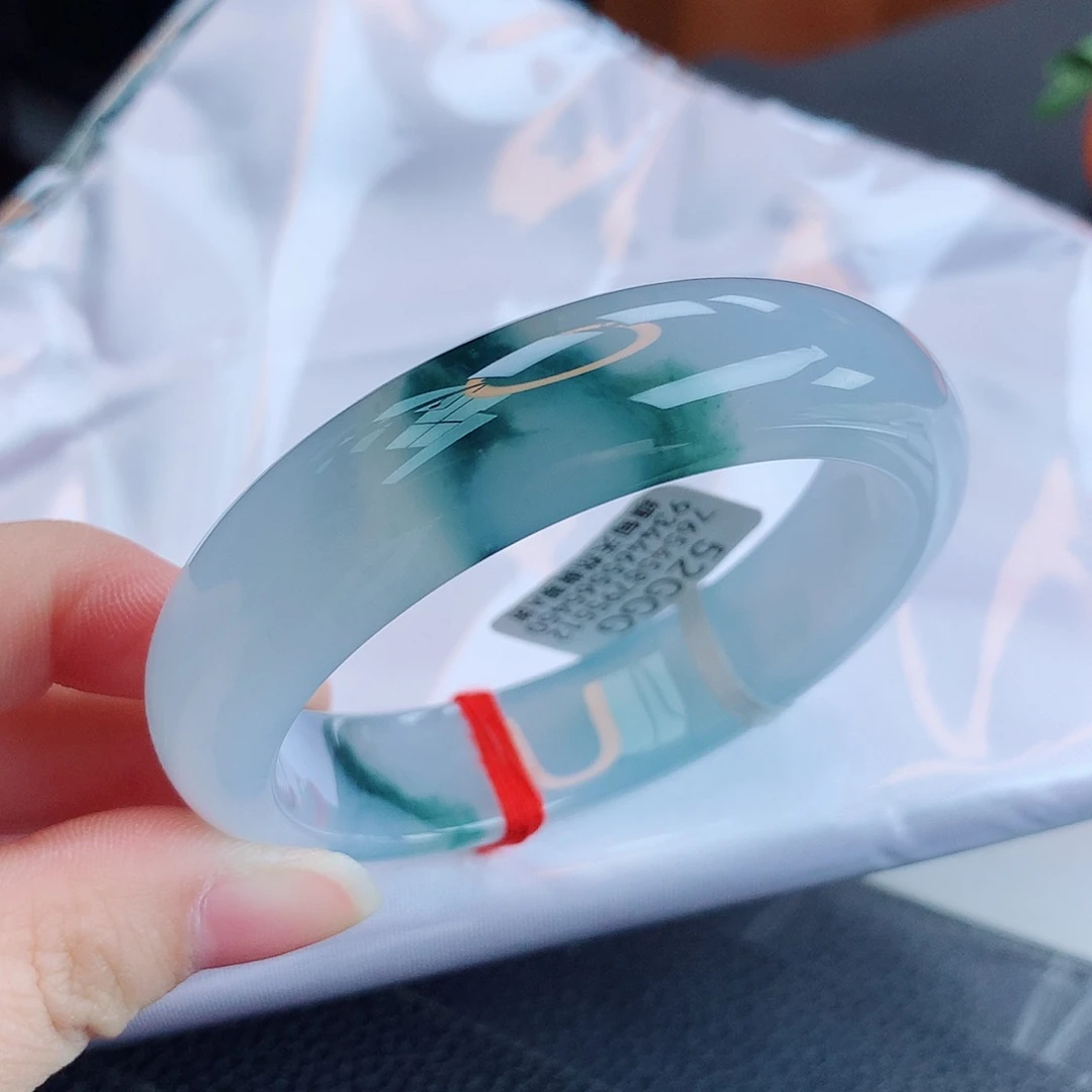 翡翠手镯未镶嵌缅甸天然翡翠a货