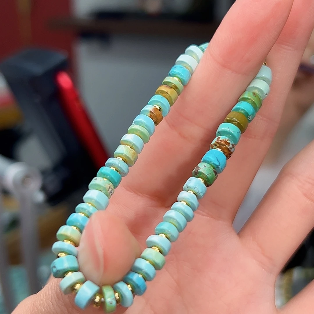 绿松石珠宝奇石未镶嵌