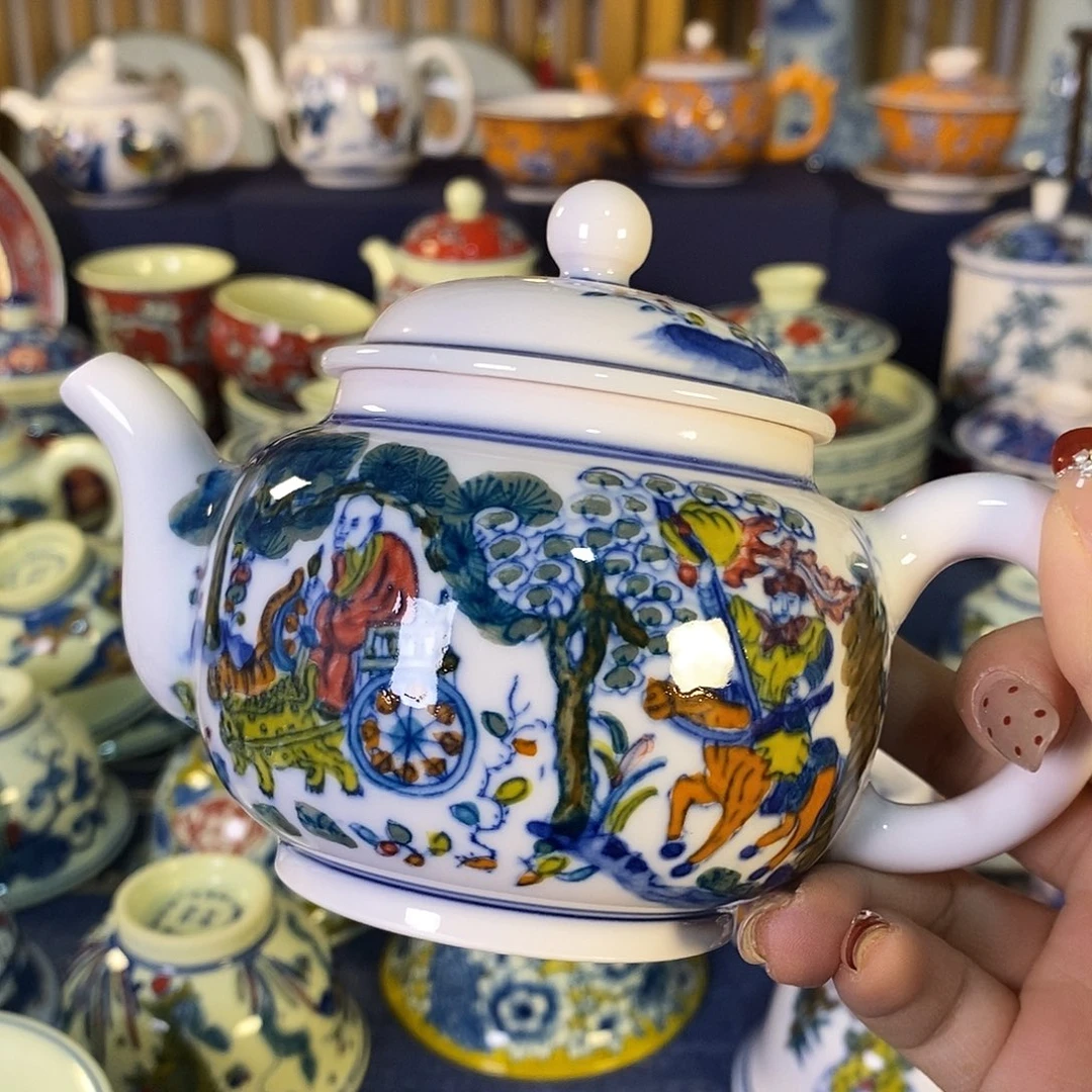小****声景德镇陶瓷茶壶1个