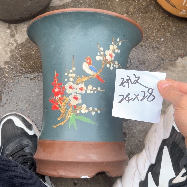 紫砂花盆特价清仓