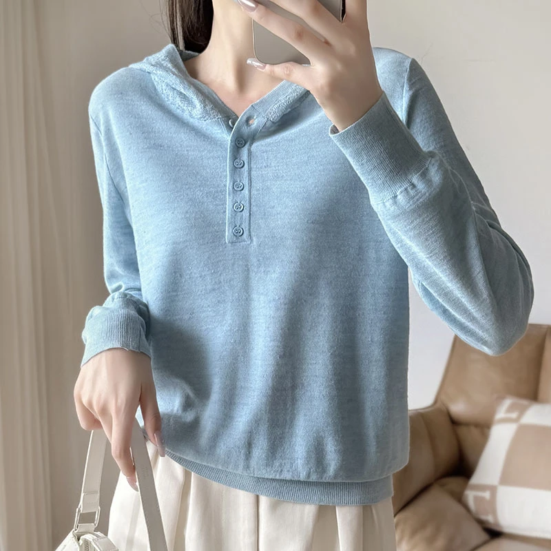 【香嘉怡新品】XJYE6003女士上衣针织衫休闲网红气质显瘦百搭