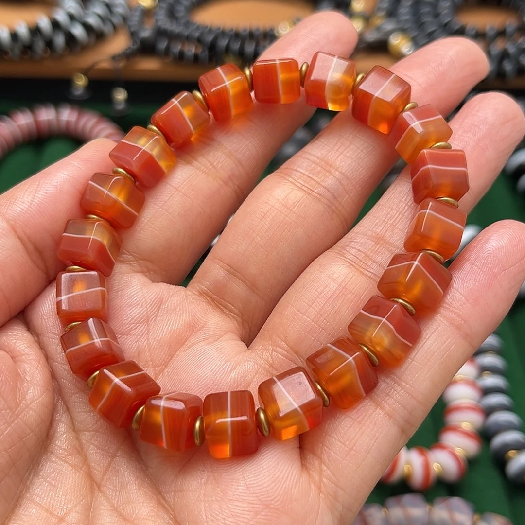 玛瑙/玉髓合金手串