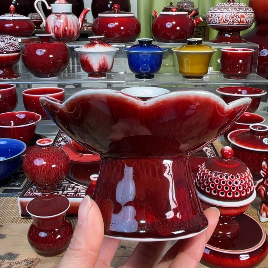 景德镇原矿釉果盘