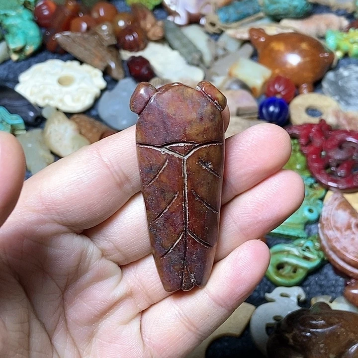 和田玉未镶嵌颈饰175