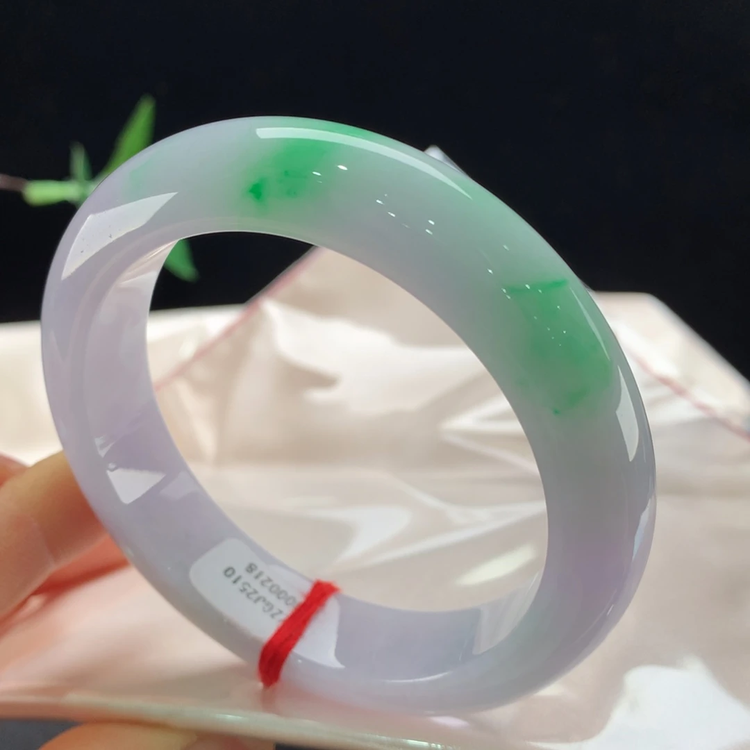 翡翠未镶嵌手镯0218