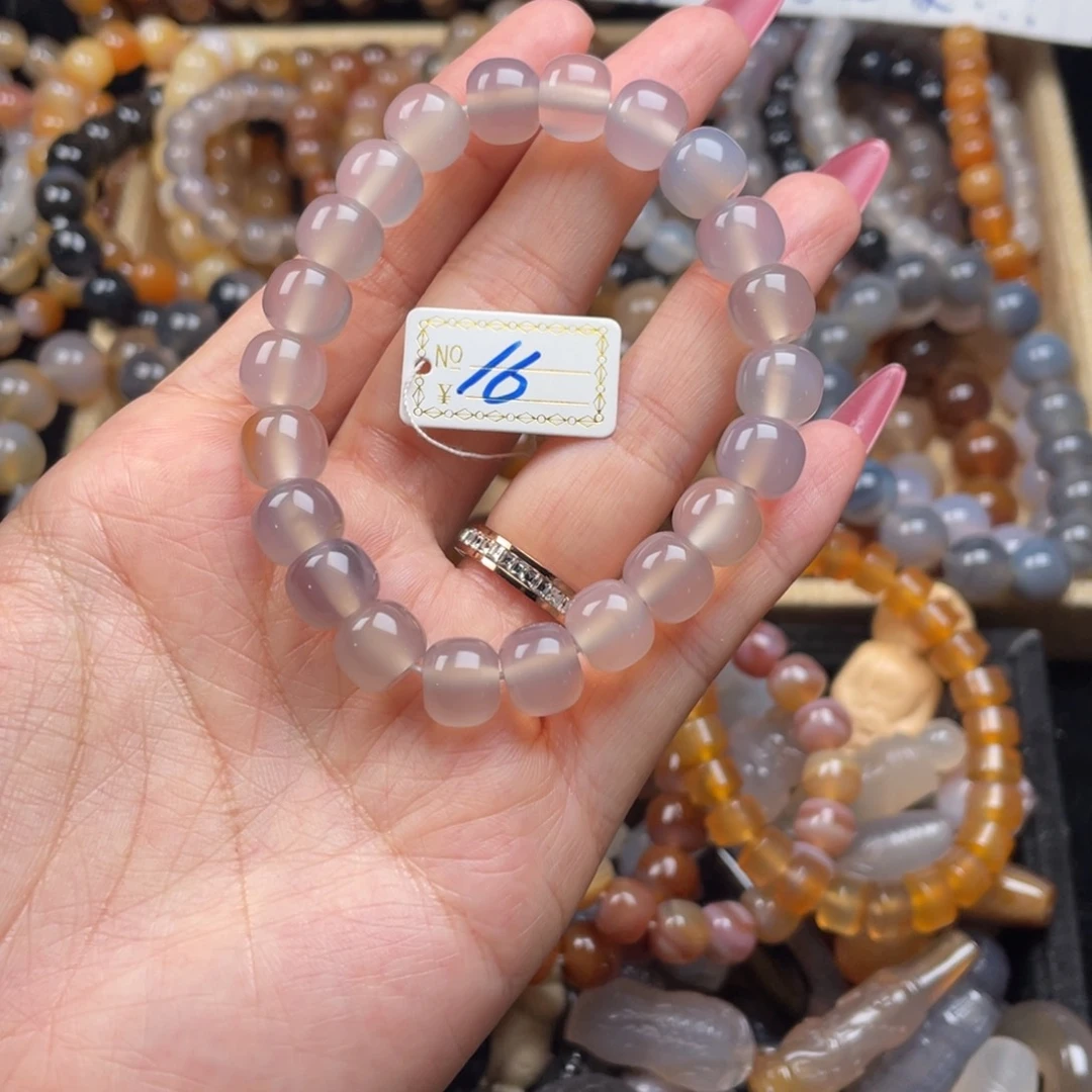 玛瑙/玉髓未镶嵌手链