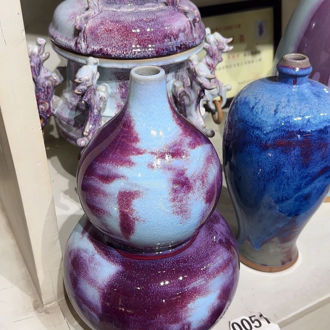 陶摆件郑家钧窑摆件