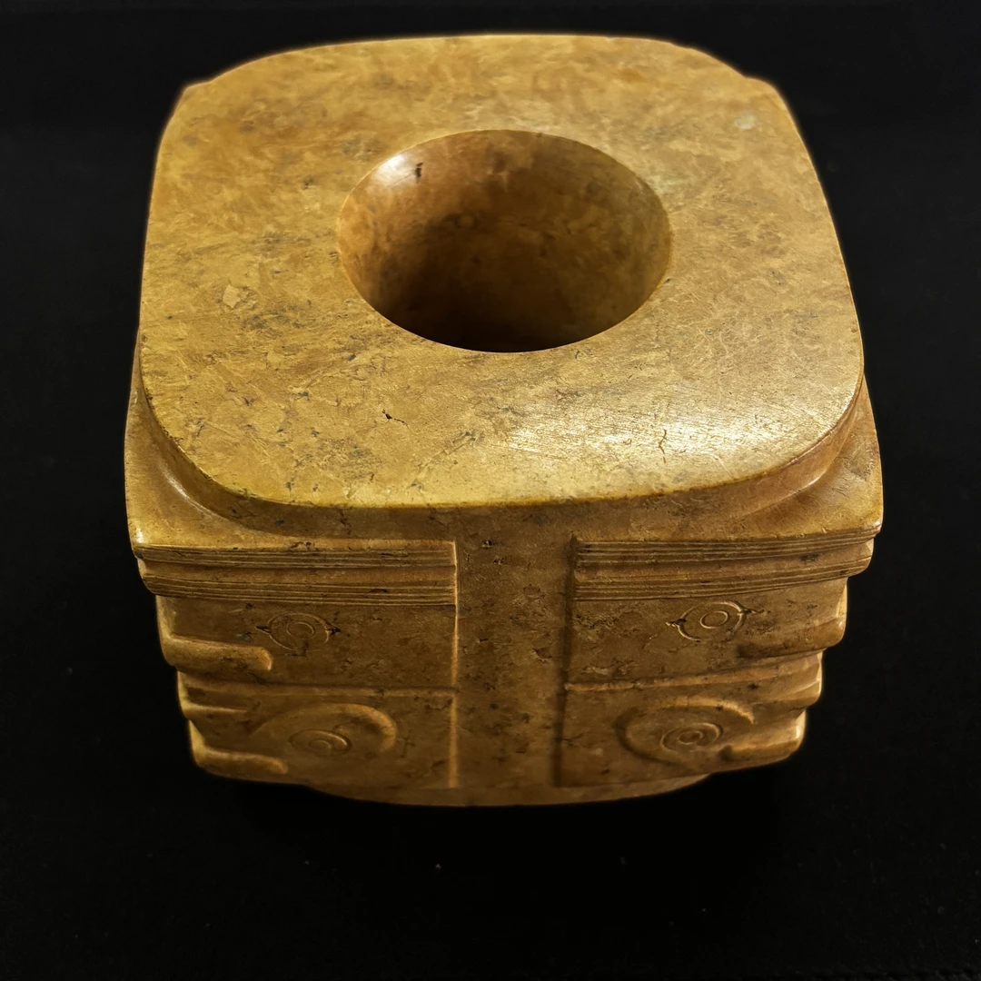 明代地方玉玉琮-NX