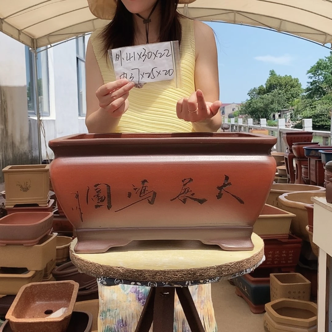 紫砂花盆紫砂花盆
