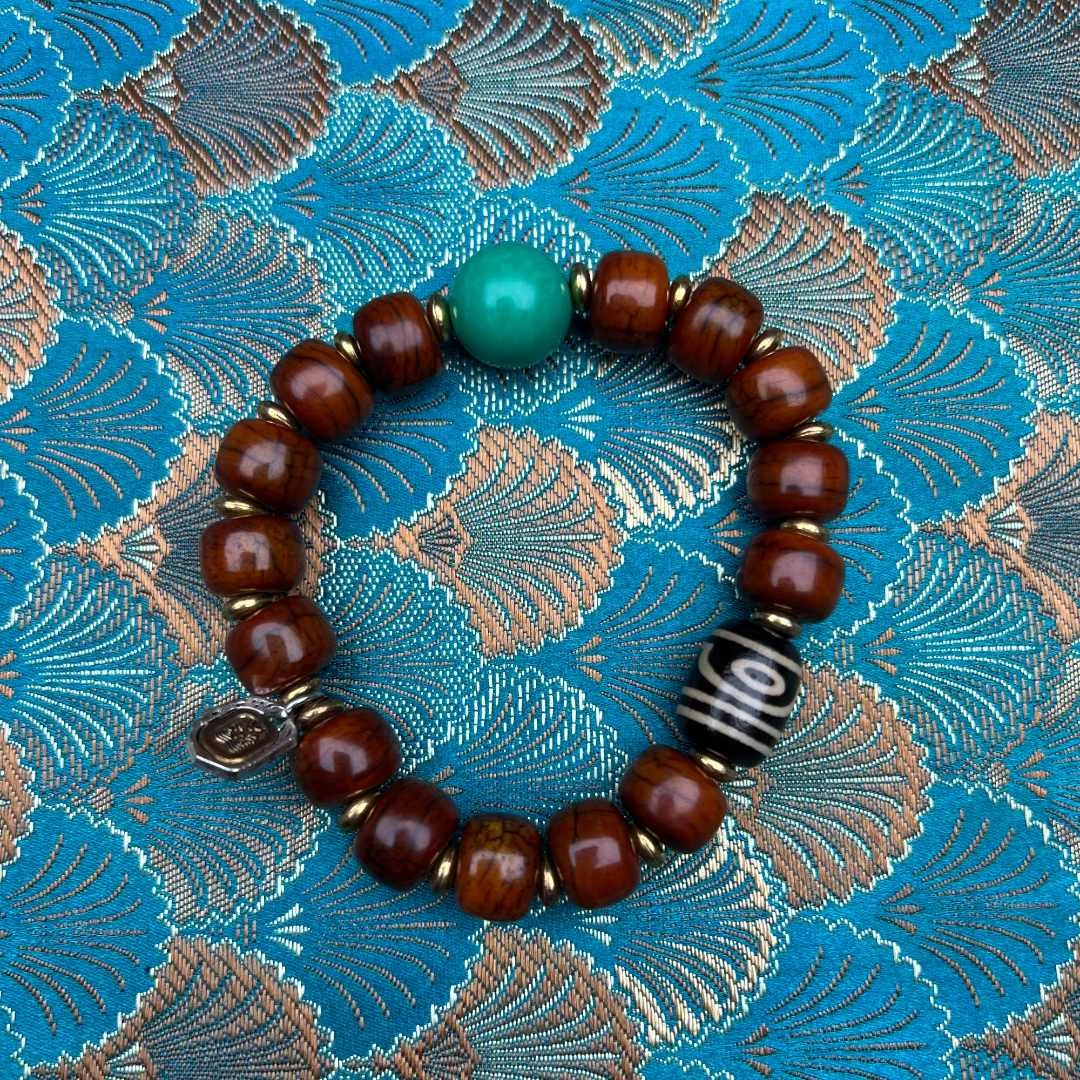 【器物炎灵 】骨隔珠桶珠手串