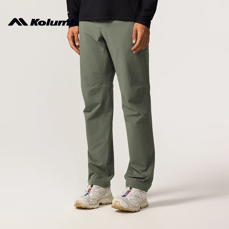 kolumb/哥仑步CORDURA耐磨攀登裤男士秋冬徒步登山裤户外防泼水