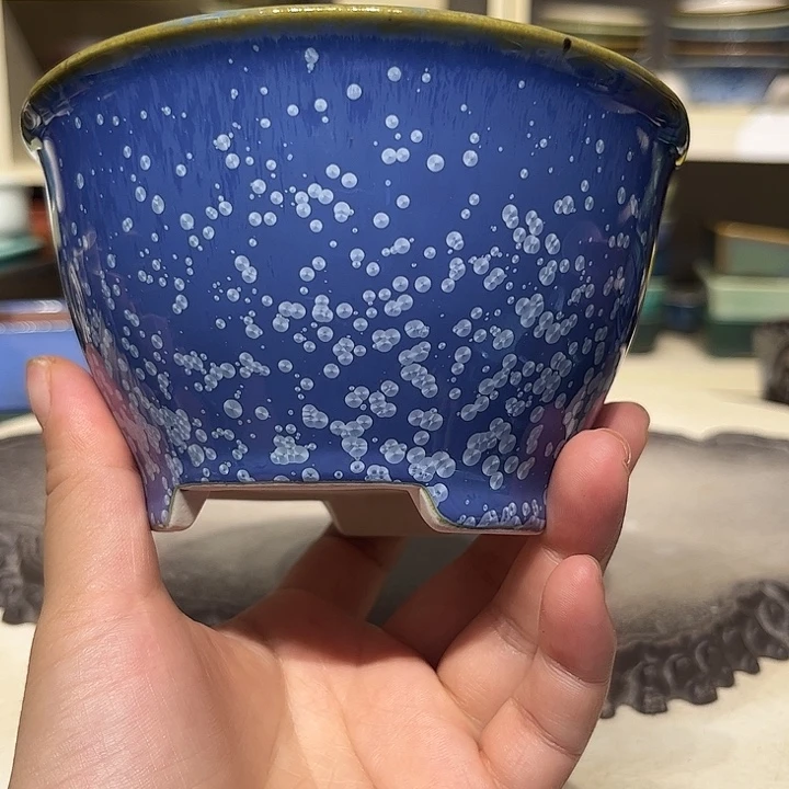 紫砂花盆瑕疵7-13。。。