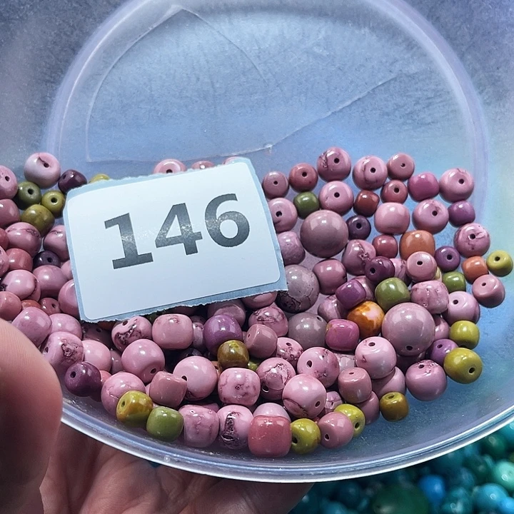 未镶嵌菱锰矿珠宝半成品