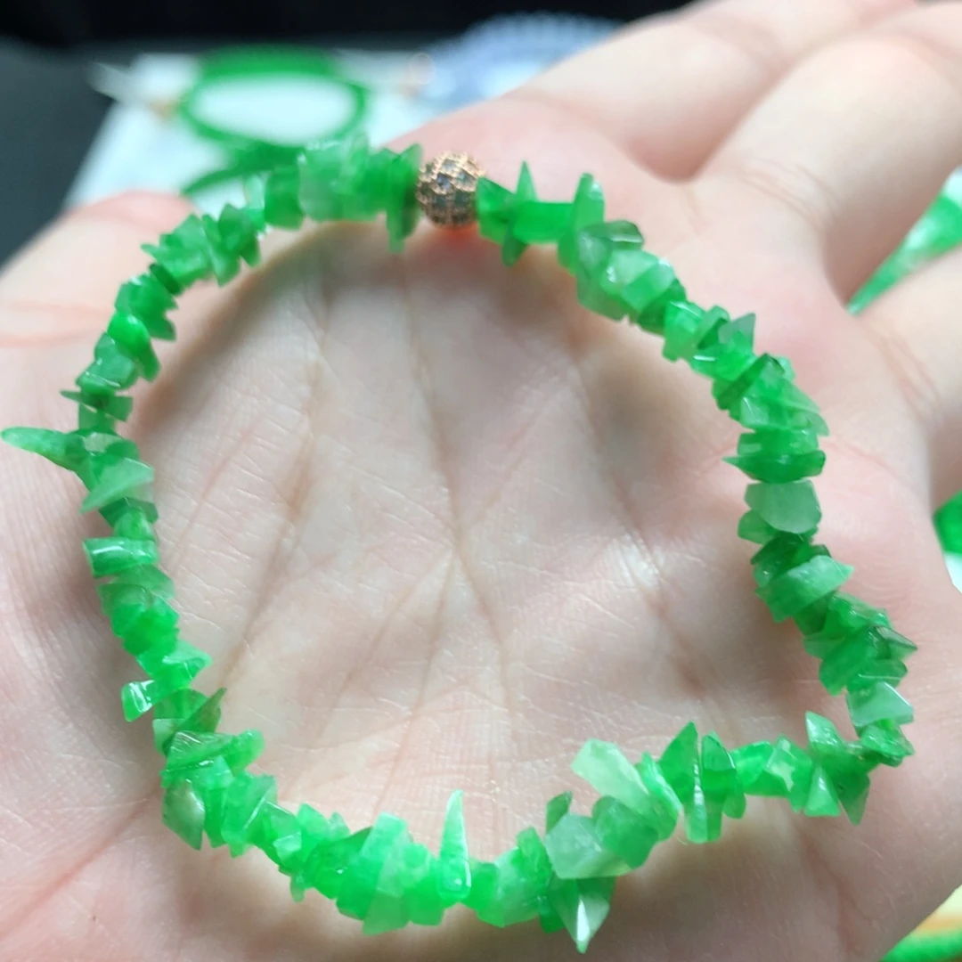 翡翠未镶嵌手链翡翠