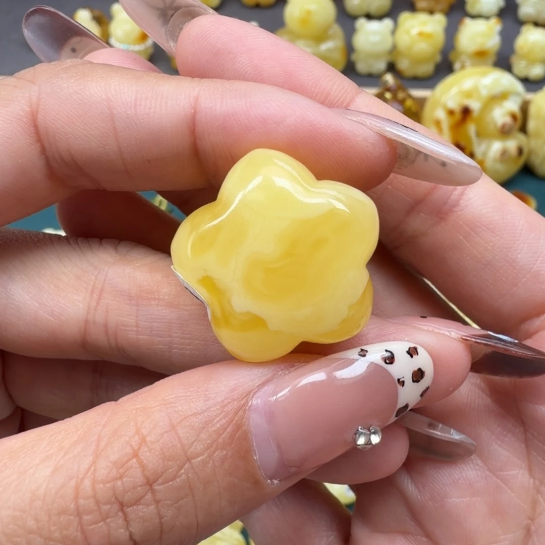 琥珀未镶嵌裸石蜜蜡