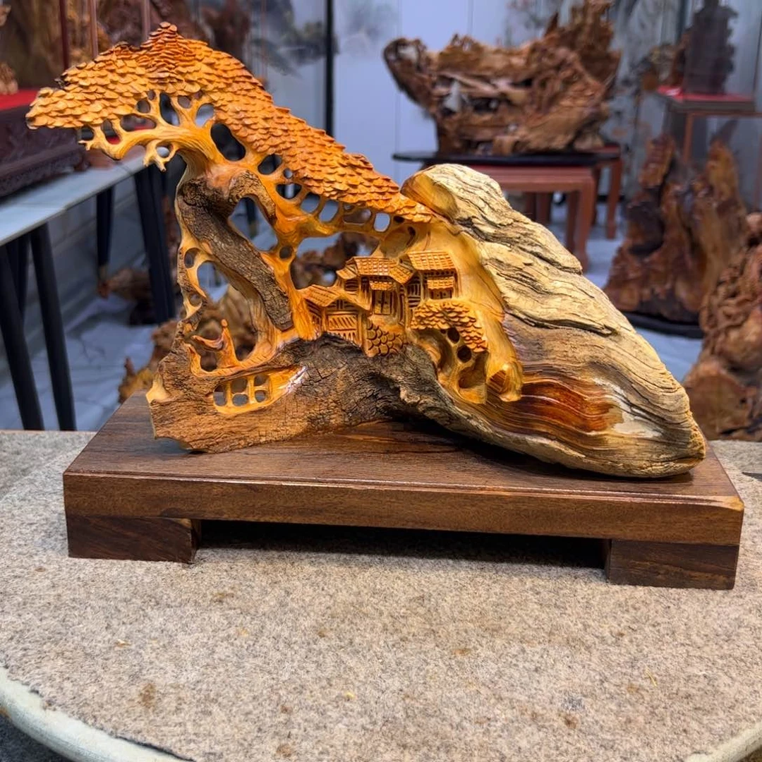 柏木（崖柏）崖柏陈化料世外桃源