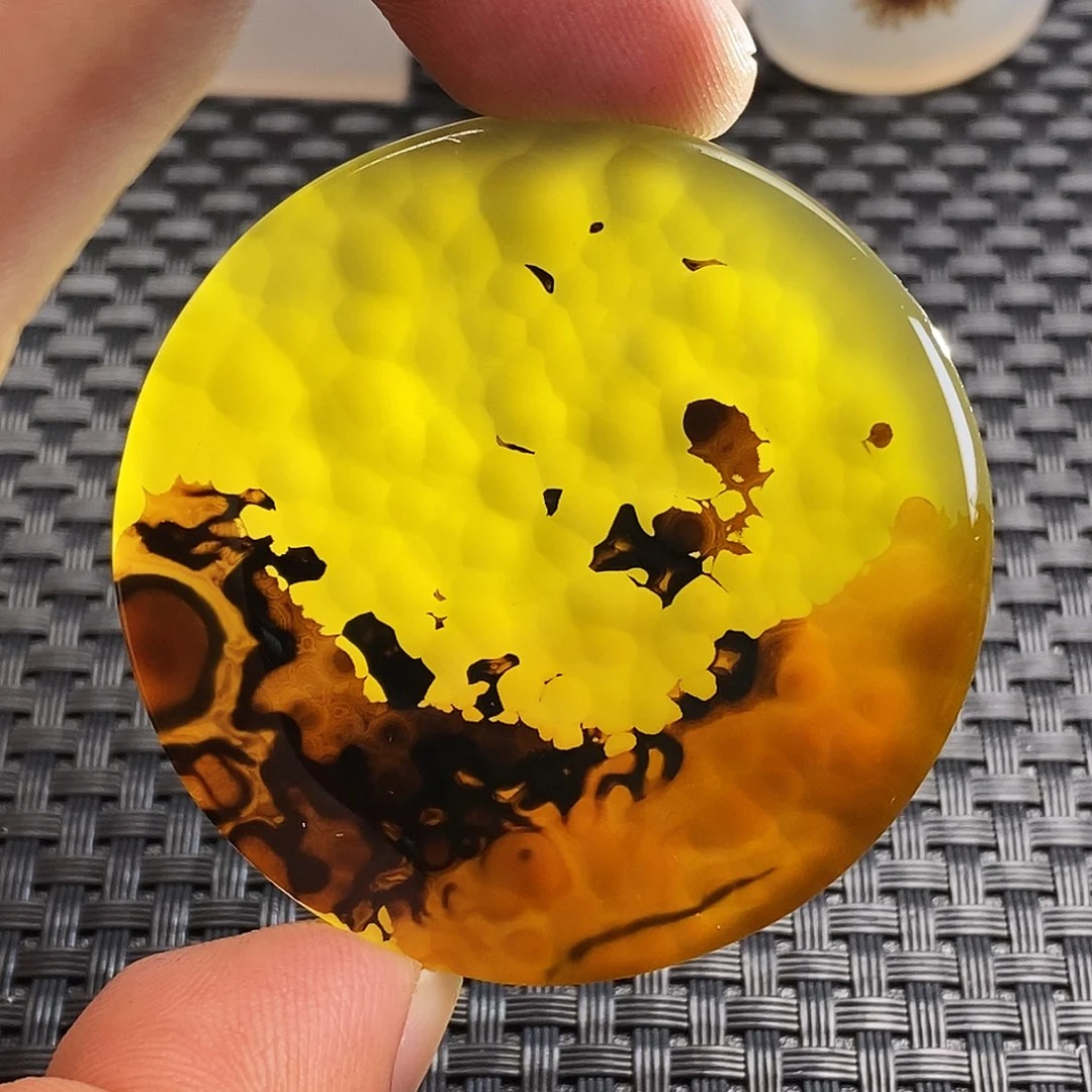 玛瑙/玉髓未镶嵌吊坠(不含链)47