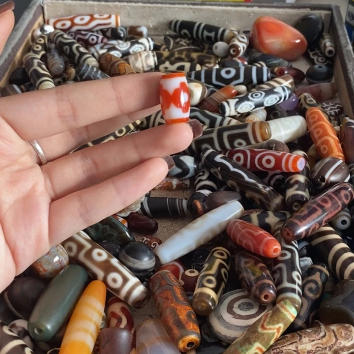 玛瑙/玉髓颈饰足银镀金镶嵌149
