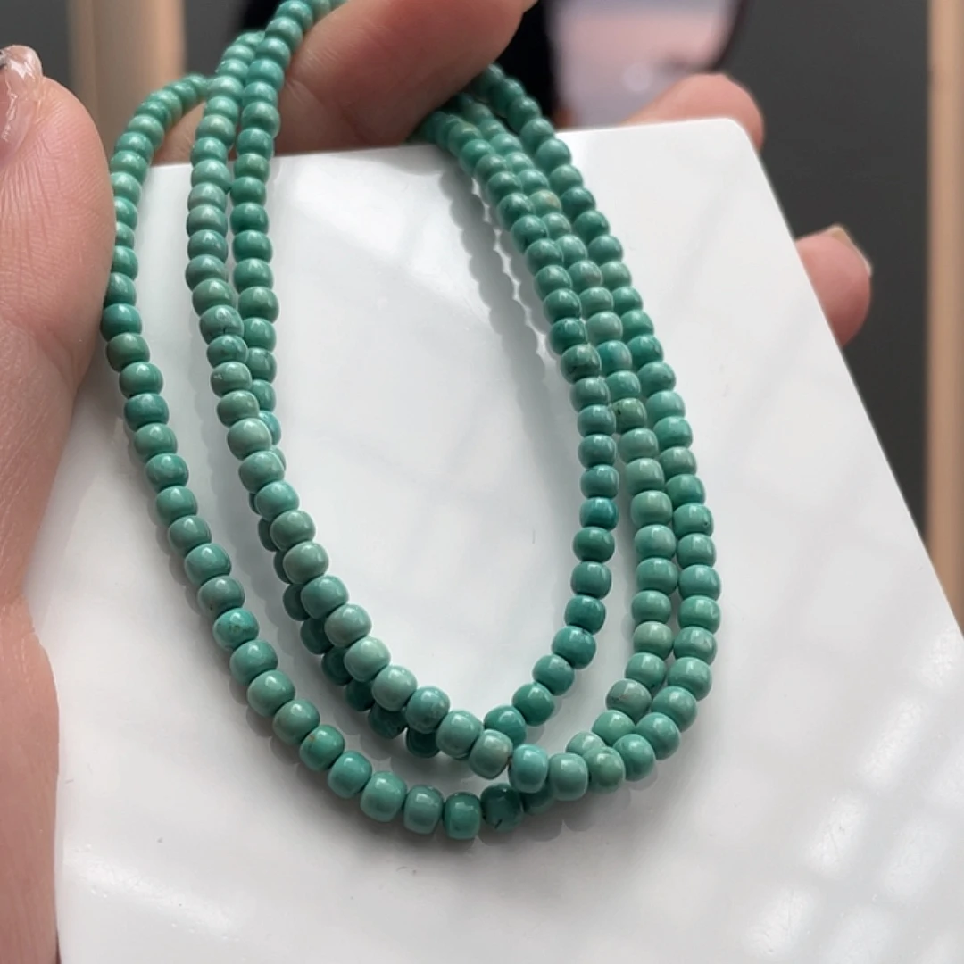 绿松石未镶嵌颈饰