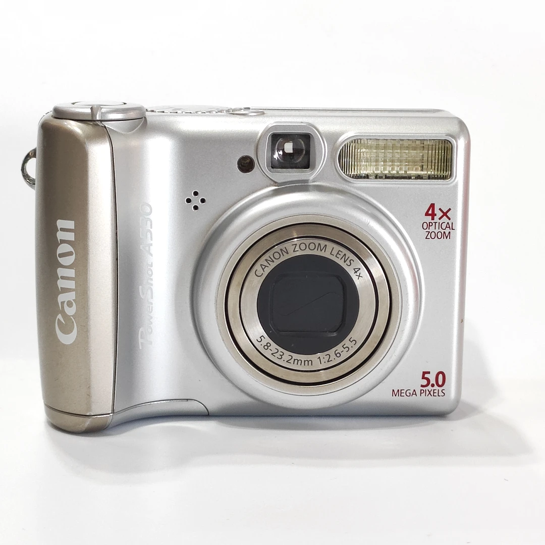 95新 Canon/佳能 a530自备五号电池500w像素4x光变ccd数码相机