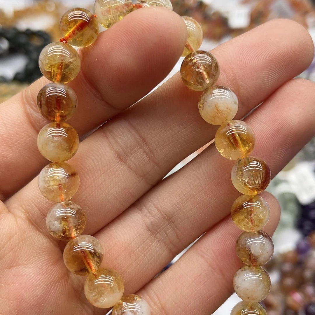 水晶未镶嵌手链多样性发货