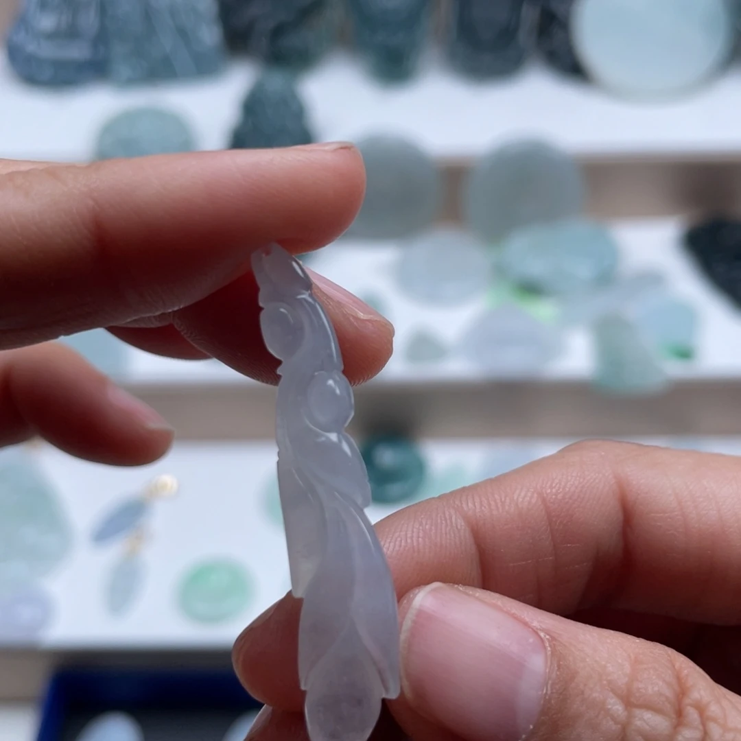 翡翠未镶嵌颈饰天然翡翠