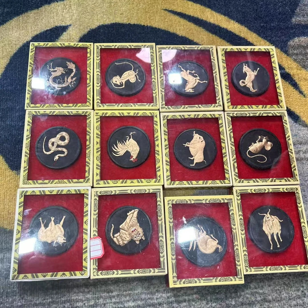 中国十二生肖徽墨