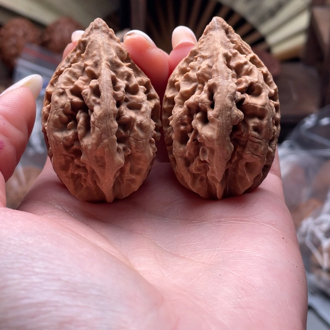 K***头把件文玩核桃楸刀鱼63