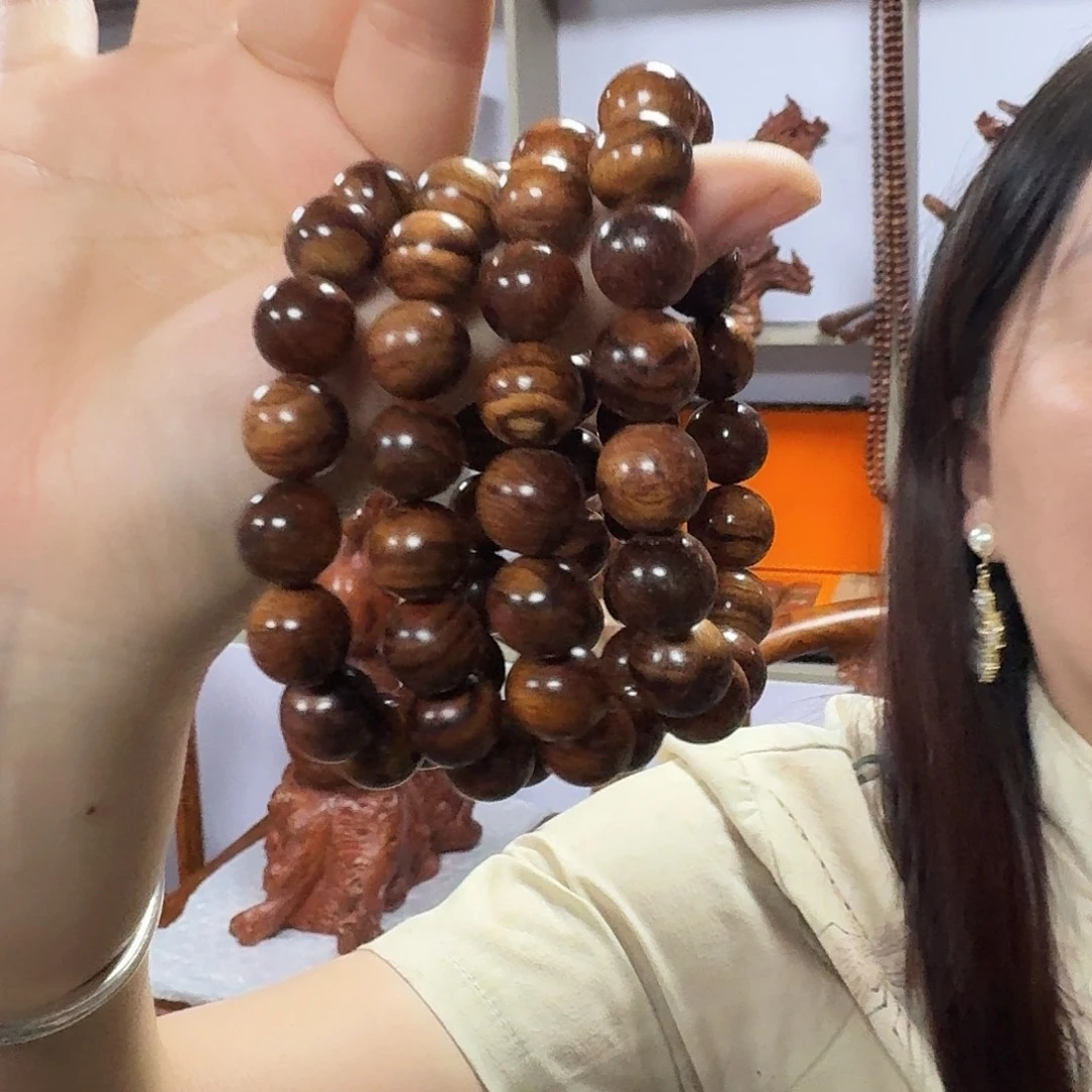 手串/手链黄花梨/降香黄檀16.6米1.2规格海黄手串