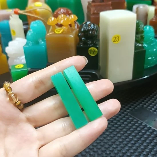 寿山石印石牙签章49+++++