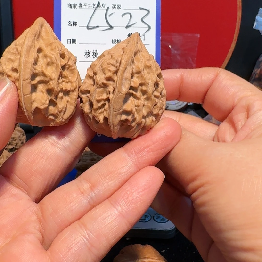 亮***弟文玩核桃把件小众36