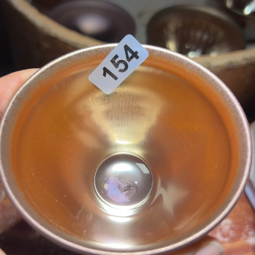 茶盏全手工原矿原釉建盏