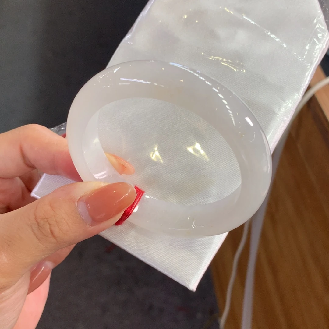 翡翠未镶嵌手镯天然Ａ货翡翠55/56