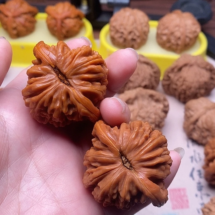 吊坠文玩核桃四座楼