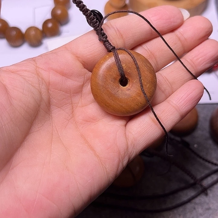 檀香木手串/手链老山檀香平安钥匙扣微瑕疵