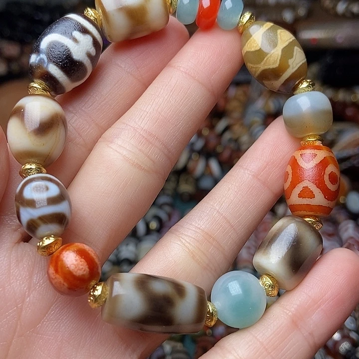 玛瑙/玉髓未镶嵌手链