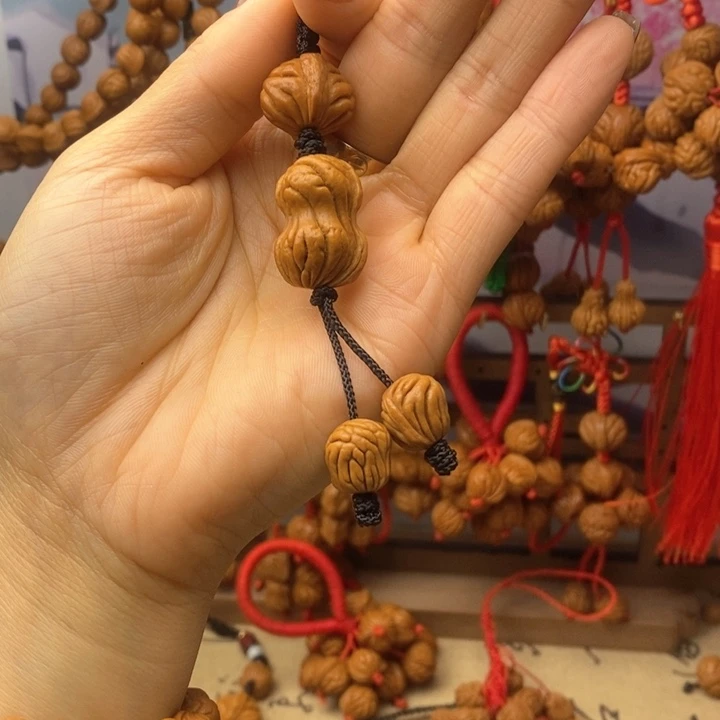 吊坠桃核龙纹桃枭