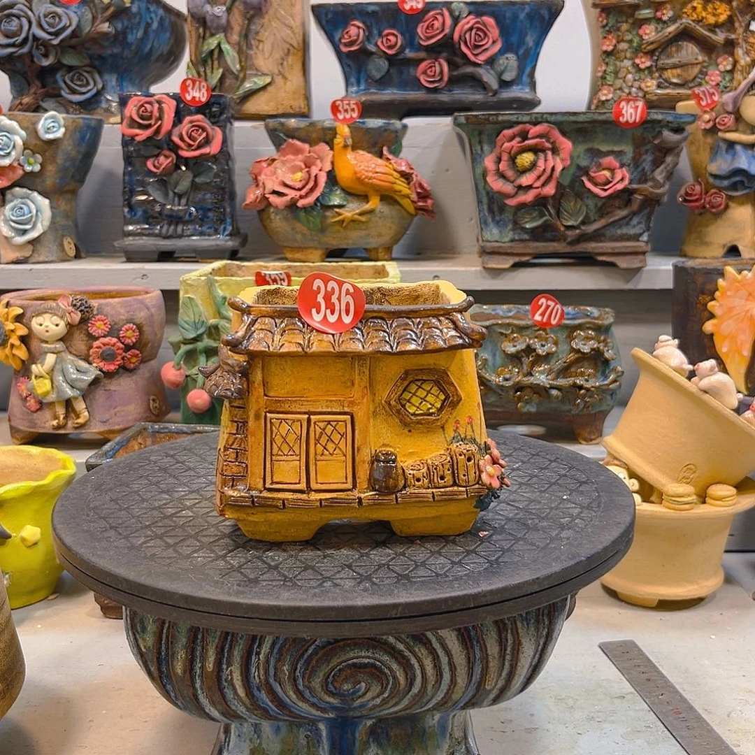 微瑕336 号陶然花器厂家直销