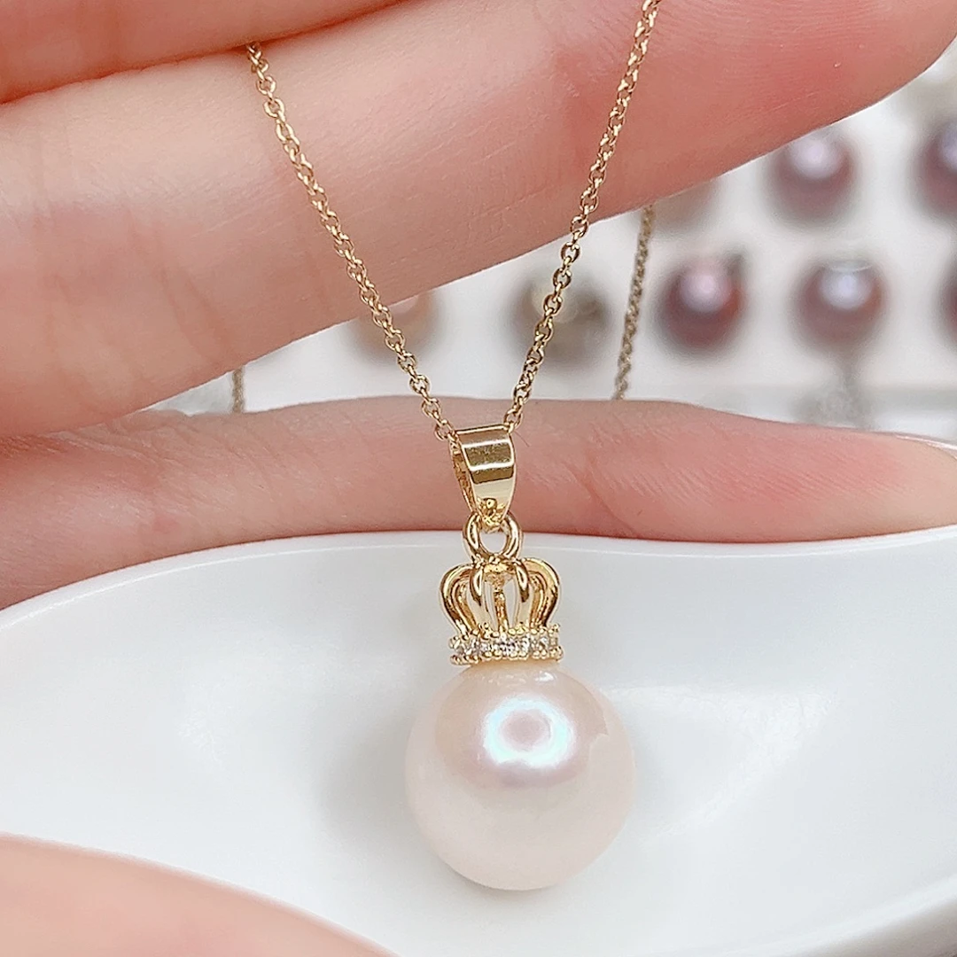 淡水珍珠合金吊坠(赠链)