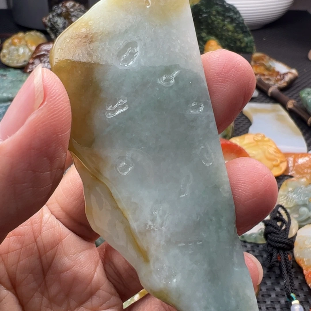 翡翠裸石缅甸翡翠