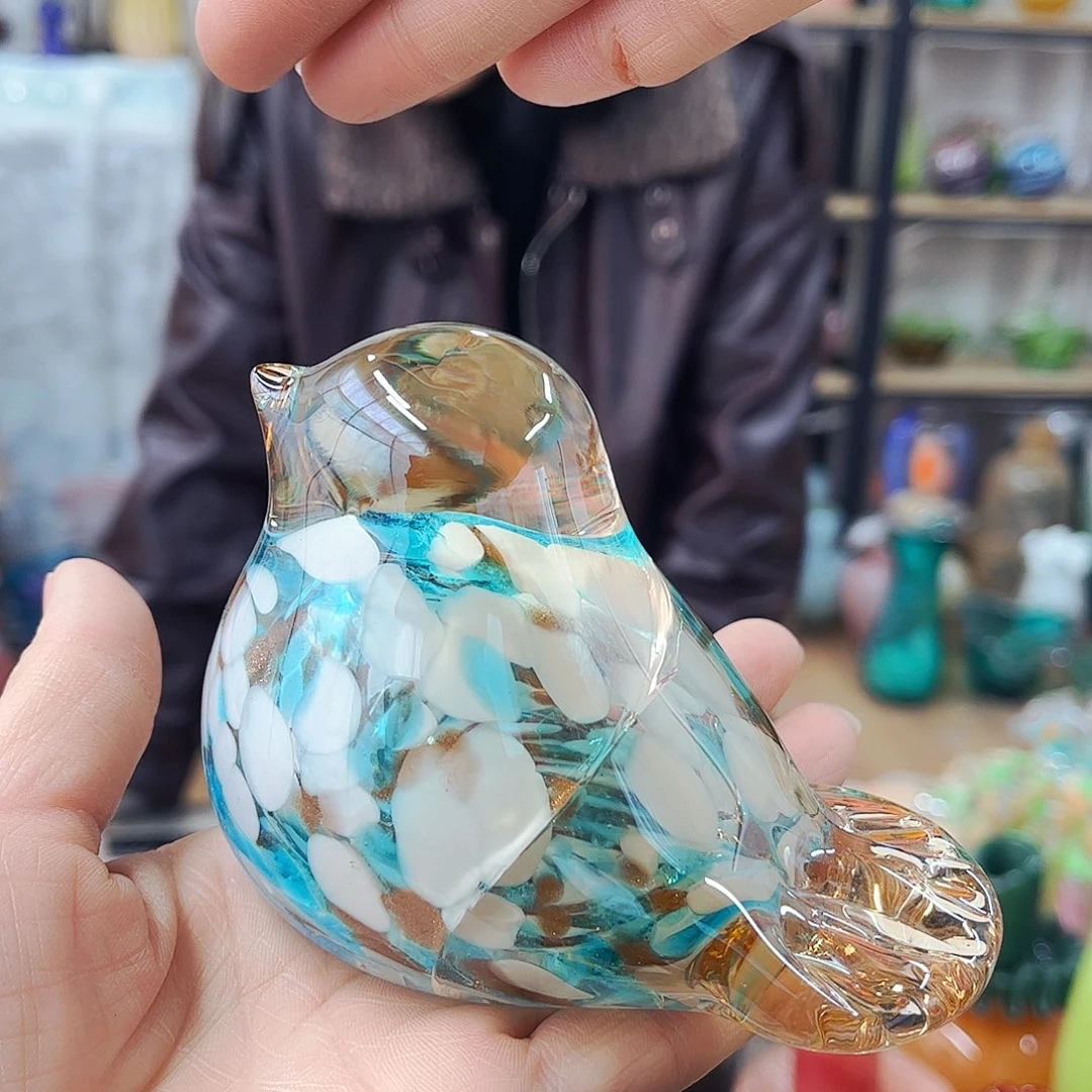 鸟瑕福利家悦琉璃工艺品