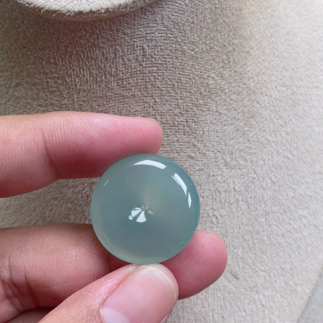 翡翠未镶嵌颈饰24.1/6.1