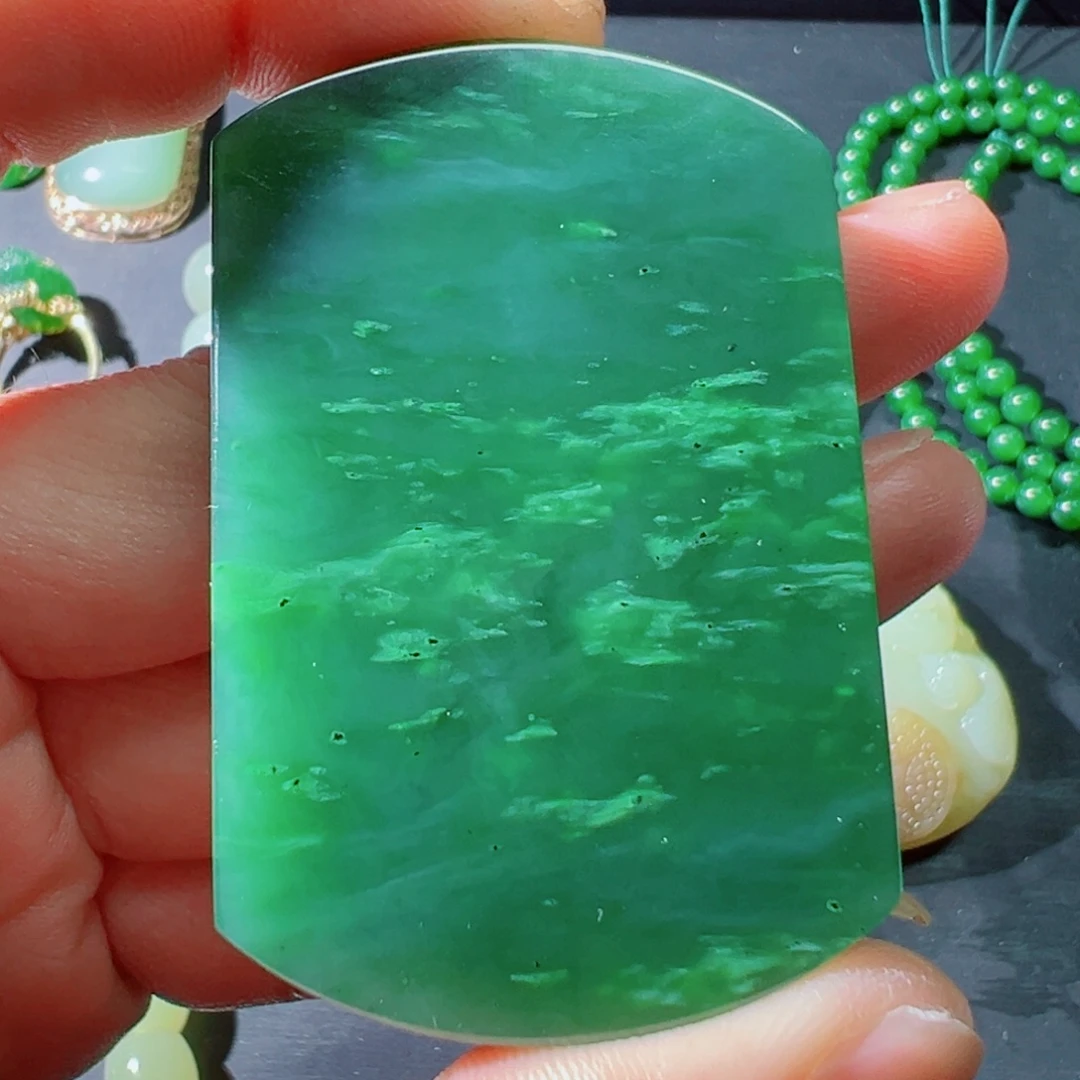 和田玉（碧玉）未镶嵌手链